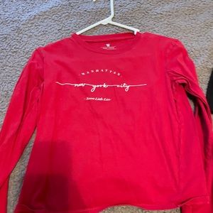 red new york shirt